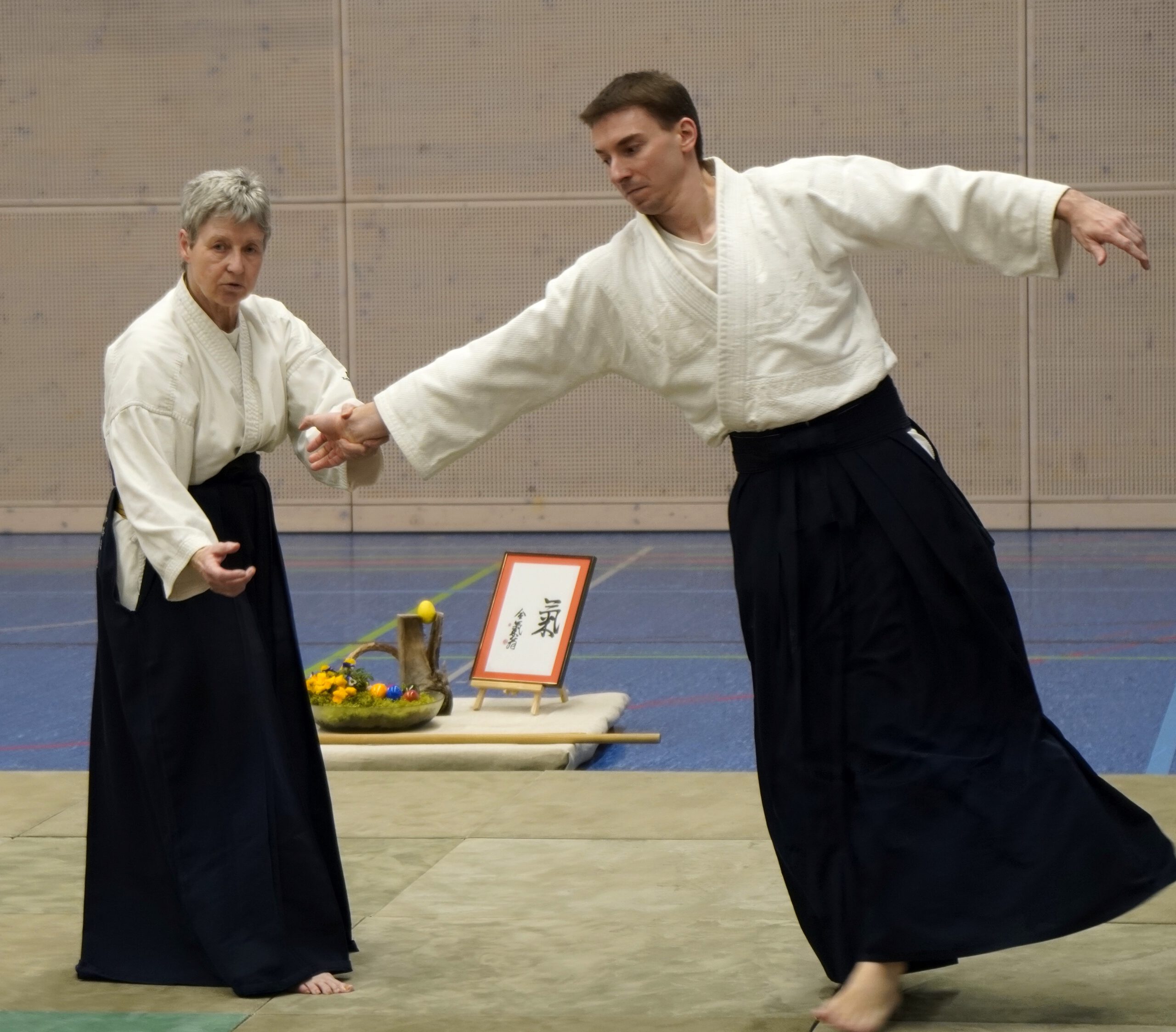 L'aïkido, c'est le mouvement